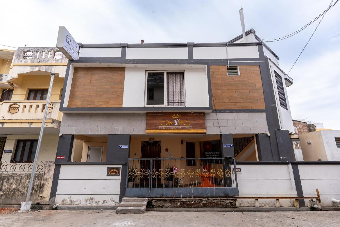 La Villa Pondi Cherie Centertownbeachauroville Puducherry Exterior foto